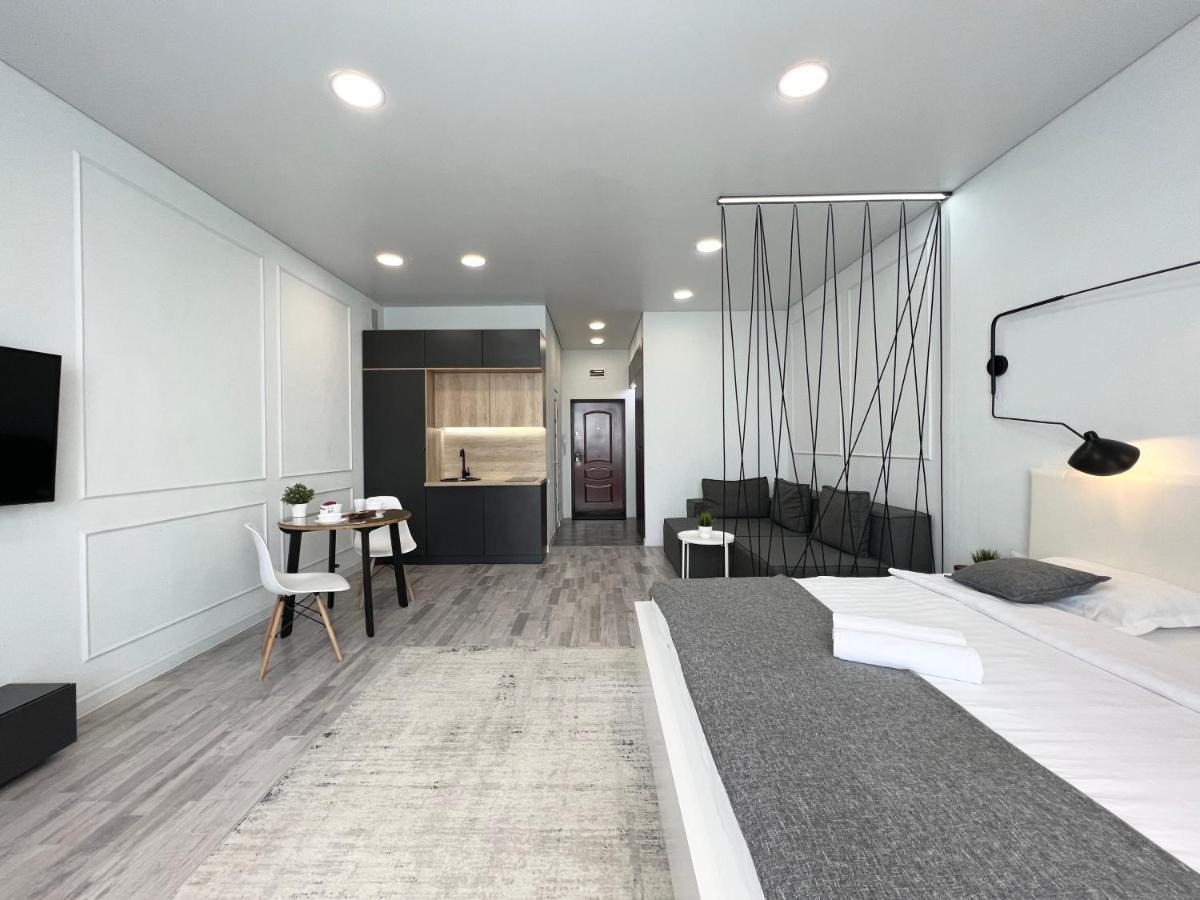Апартаменты Lux Pavlodar Exteriér fotografie