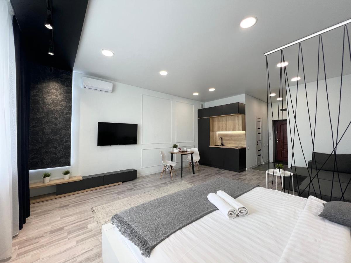 Апартаменты Lux Pavlodar Exteriér fotografie
